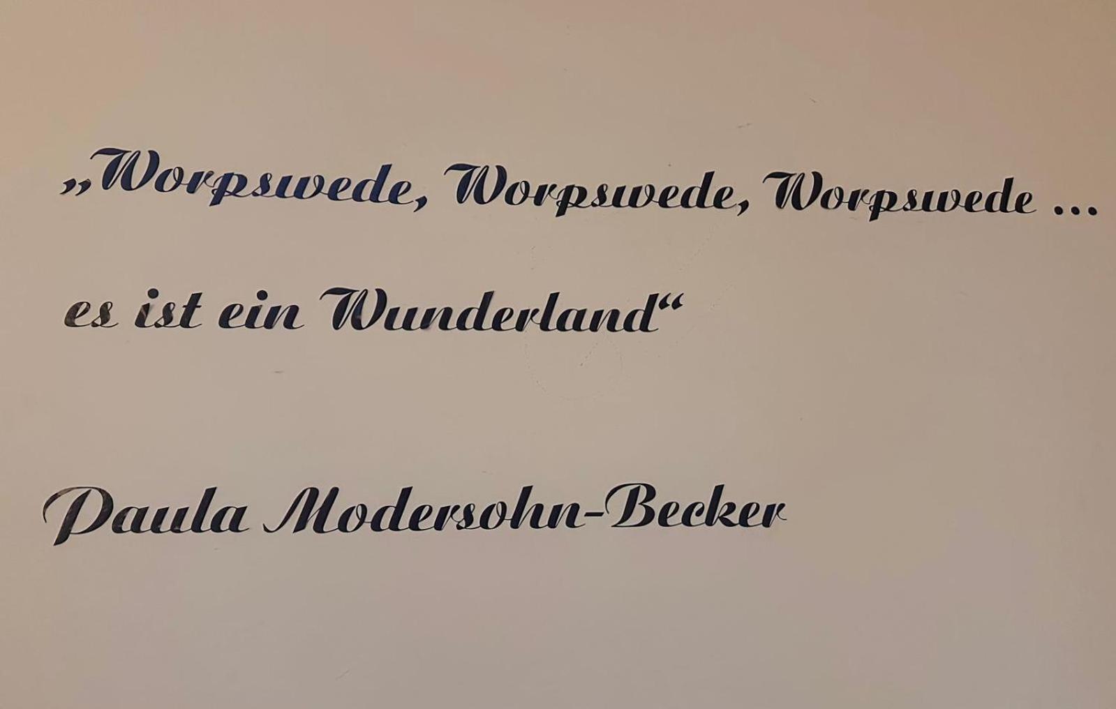 Apartament Willi Ohler Haus Worpswede Zewnętrze zdjęcie